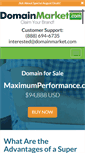 Mobile Screenshot of maximumperformance.com